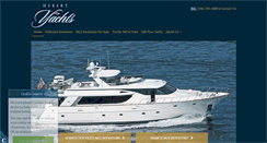 Desktop Screenshot of hebertyachts.com